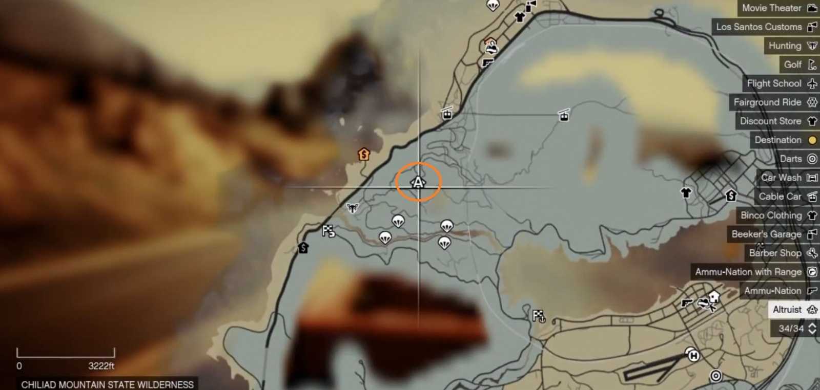 Самые красивые места в gta