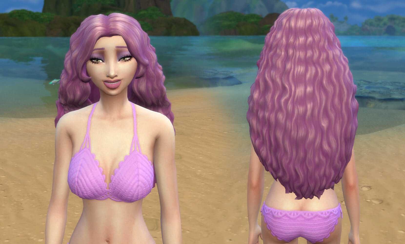 Мод «русалки, морские ведьмы, келпи и дети» от spinningplumbobs для sims 4