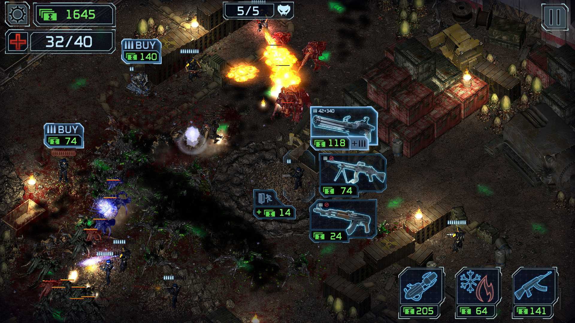 Серия игр alien shooter