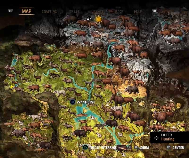 Far cry primal большая охота как начать. прохождение дополнительных заданий far cry: primal. прохождение дополнительных заданий «большой охоты»