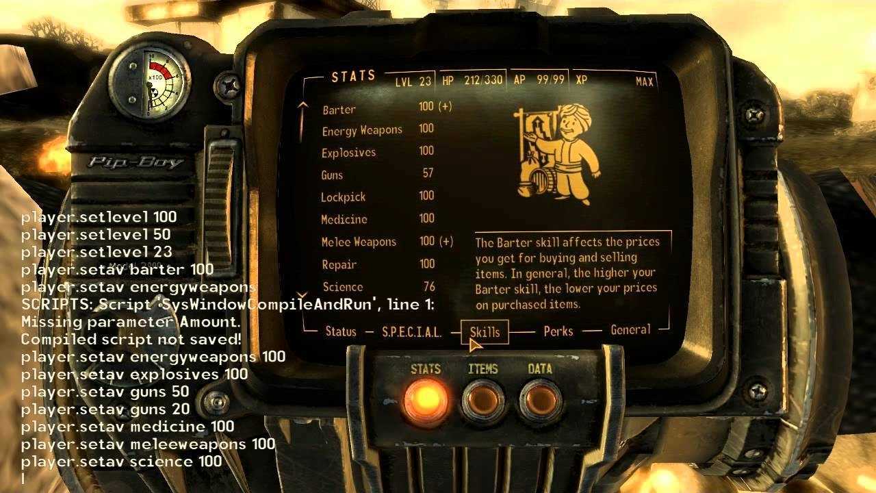 ✅ все читы коды для fallout: new vegas - igr-rai.ru