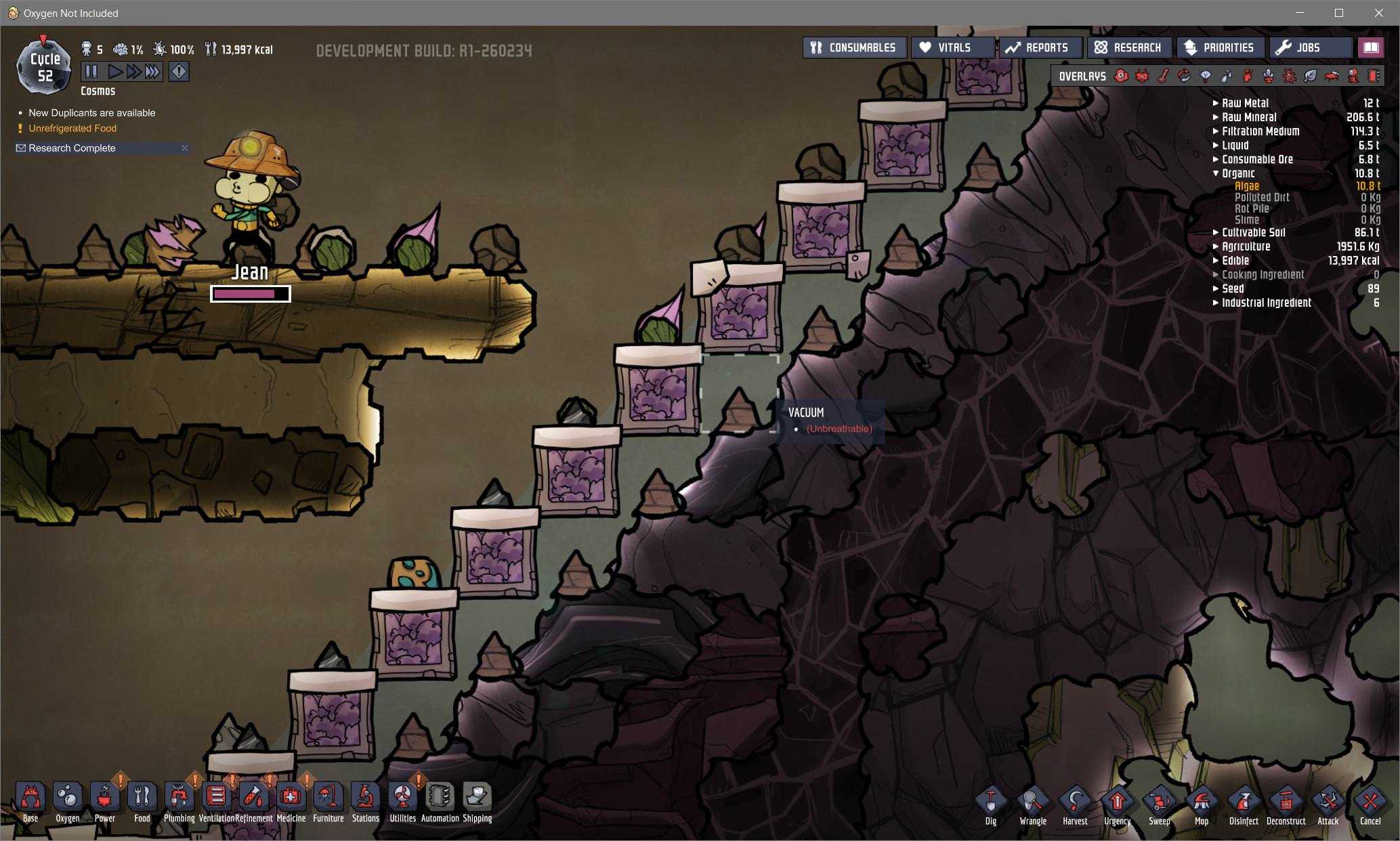 Oxygen not included debug commands