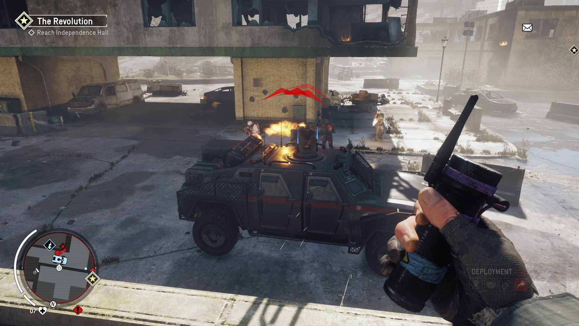 Homefront the revolution как выбрать машинку для