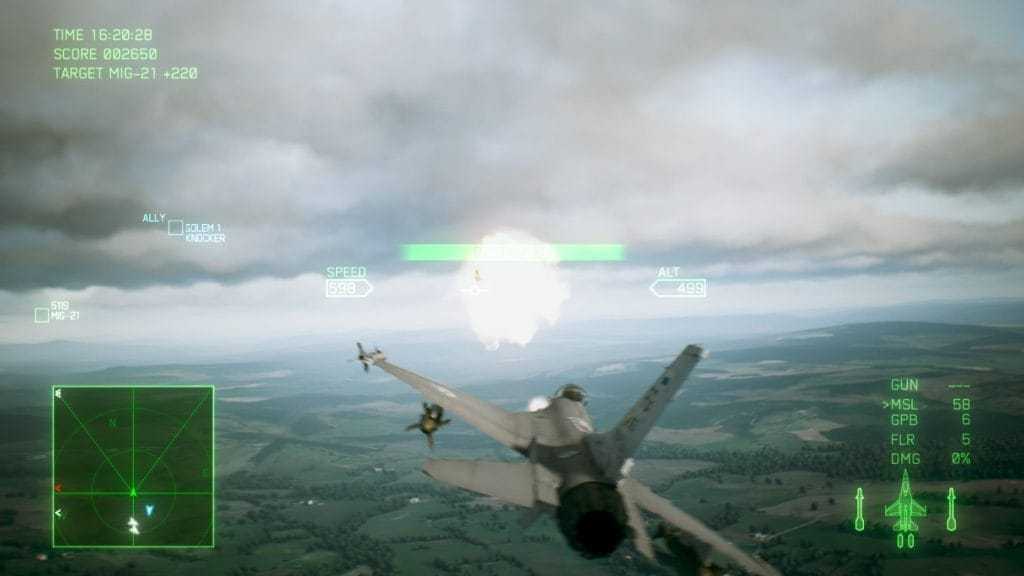 Серия ace combat возвращается! в разработке находится новый аркадный авиасимулятор