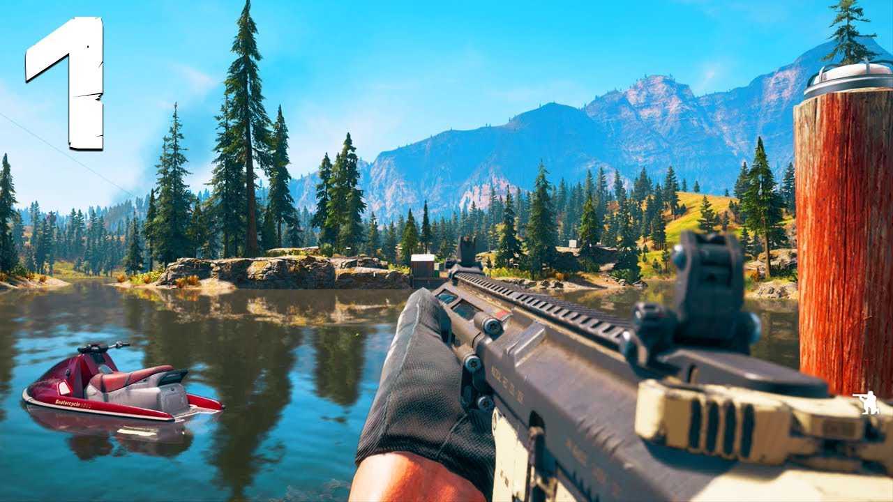 Продолжительность Far Cry 5 Игру в среднем проходят за 17 ч 42 мин, с дополнительными заданиями за 29 ч 48 мин, исследуя всё подробно за 46 ч 32 мин