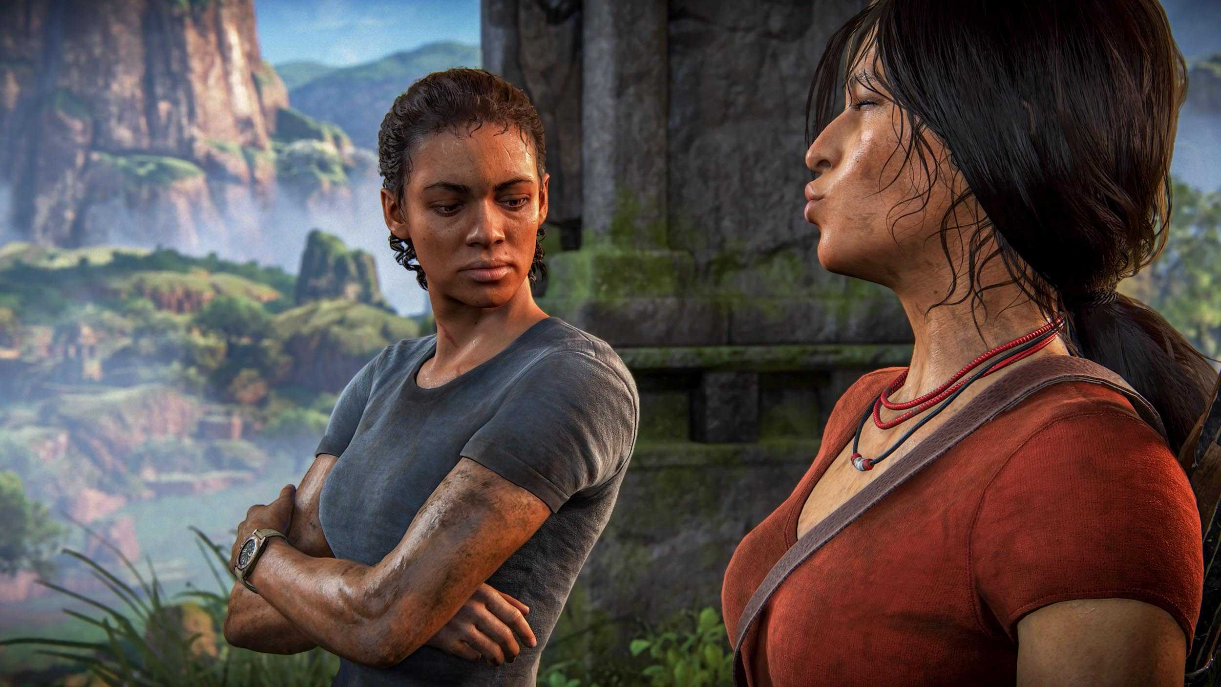 Uncharted утраченное наследие загадка с тенями