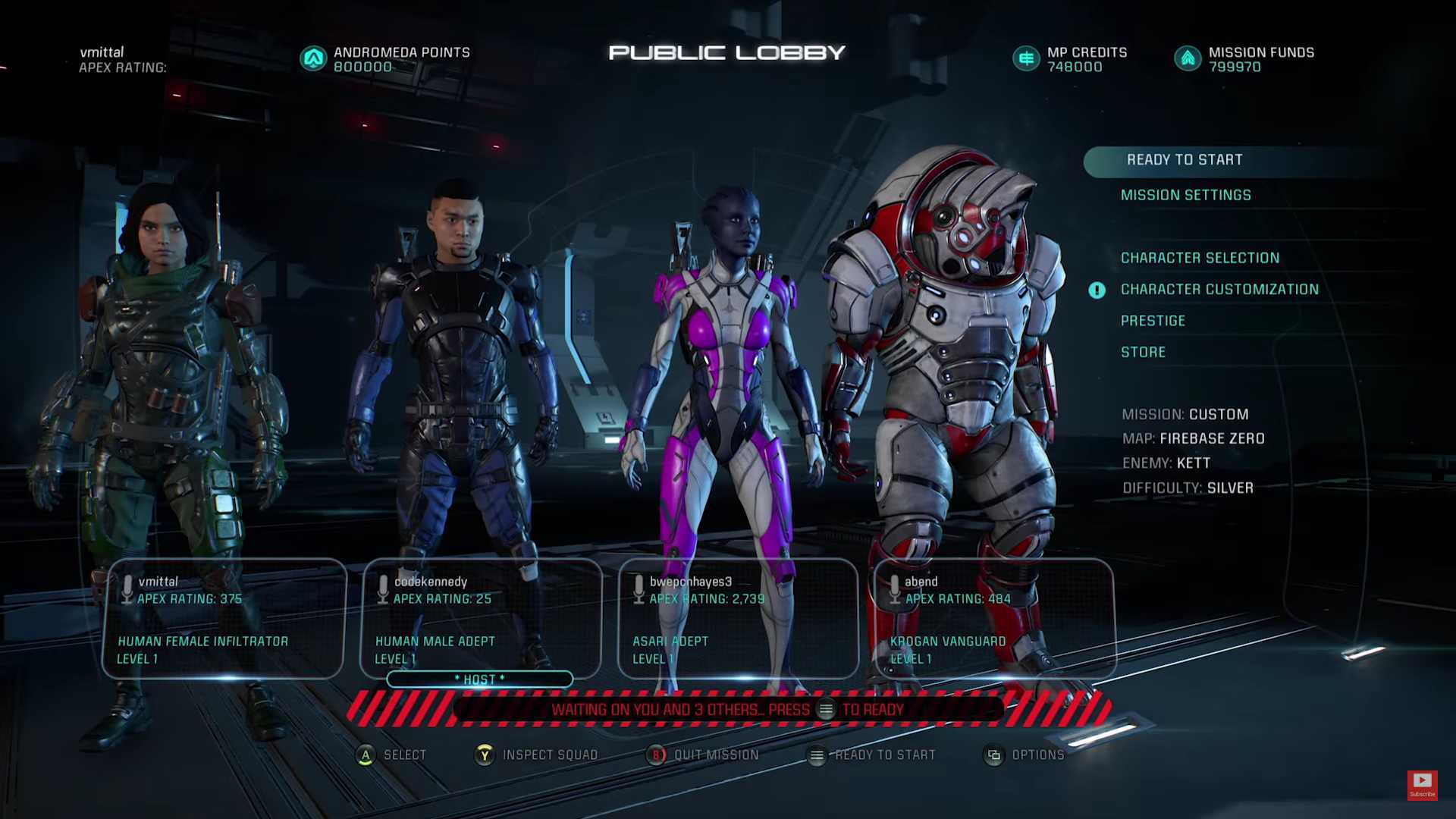 Mass effect andromeda прохождение советы