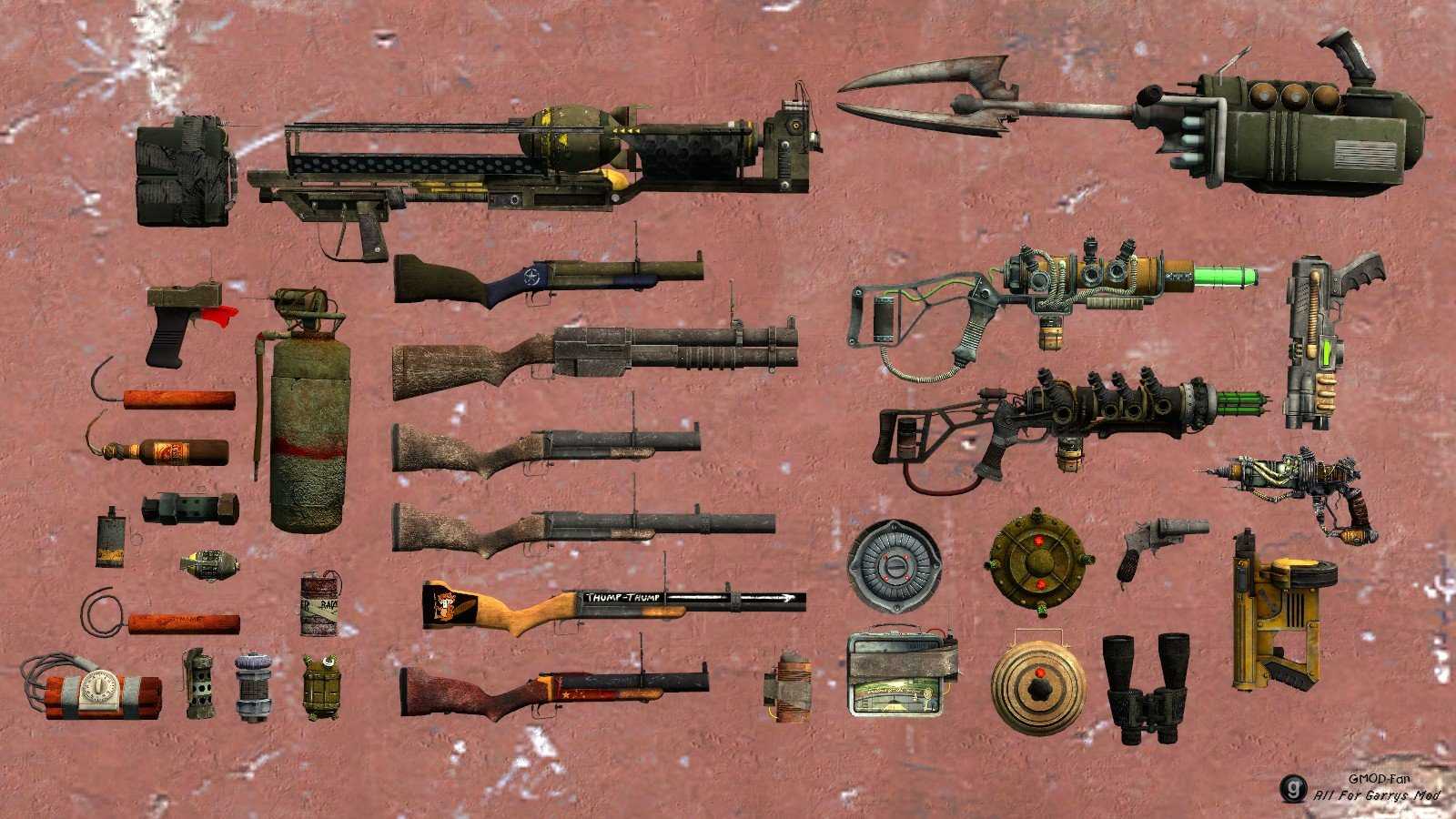 Фарм-спот оружия, боеприпасов, модификаций – steam solo
