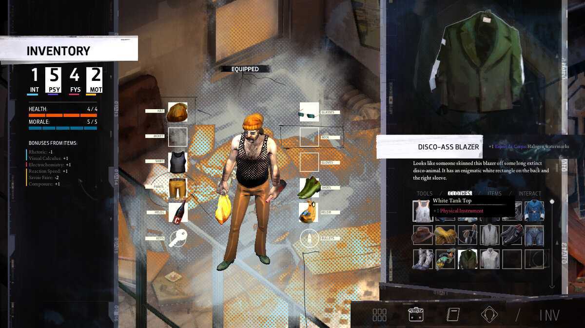 Важные советы и подсказки disco elysium — как лечиться, деньги, способности и не только |