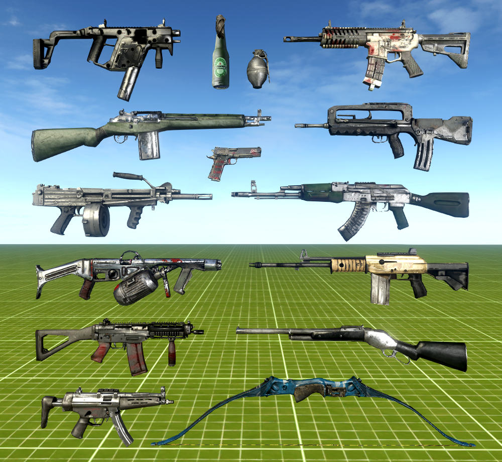 Лучшее оружие в pubg