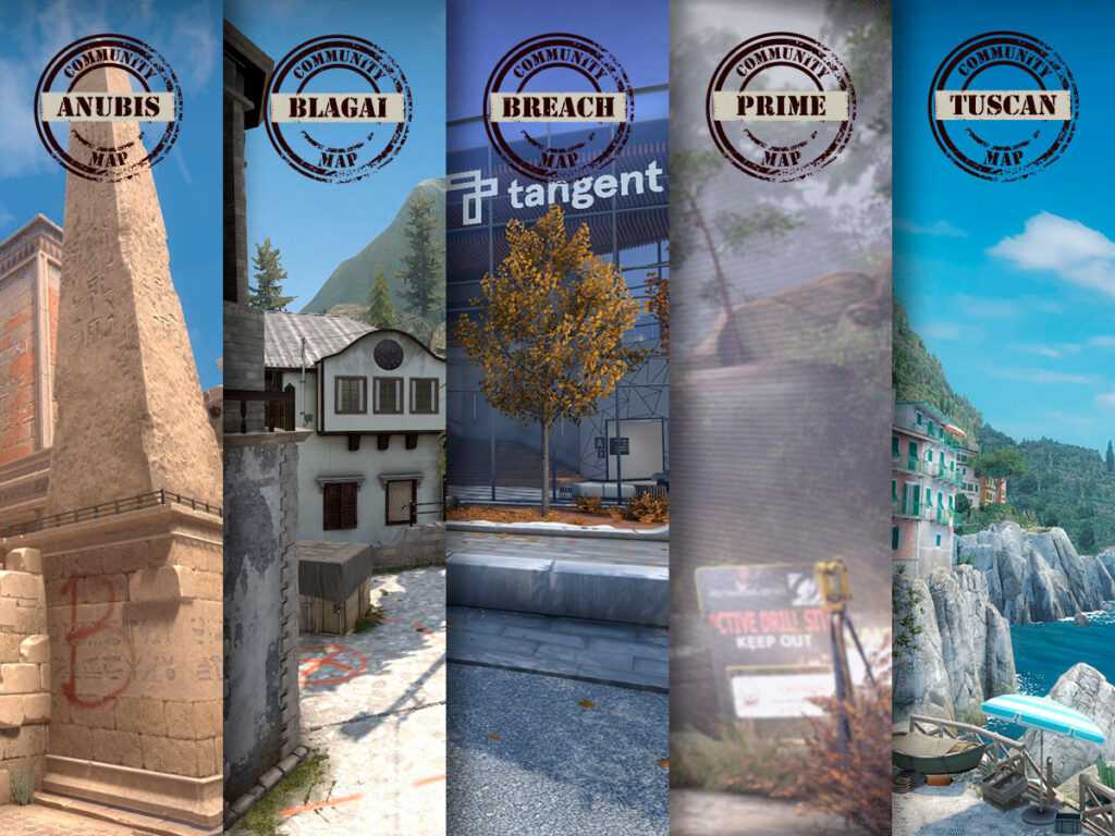 Все турнирные карты кс го 2023: сильные и слабые стороны карт cs go